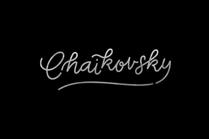 Logo Chaikovsky / Handlettering