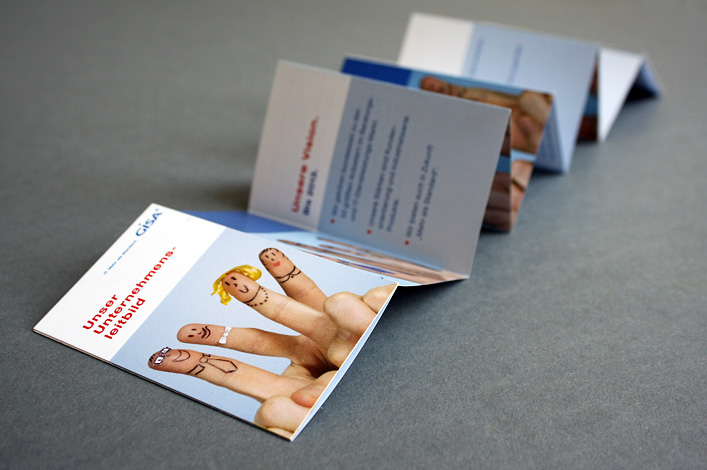 GISA Mitarbeiterkampagne Leporello