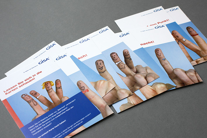 GISA Mitarbeiterkampagne Karten