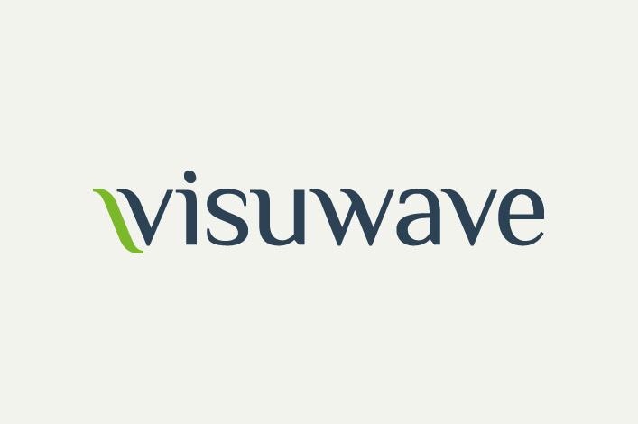 Brillenglaskonzept Visuwave Logo